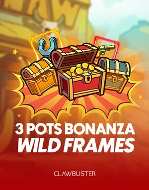 Capa de 3 POTS BONANZA: WILD FRAMES